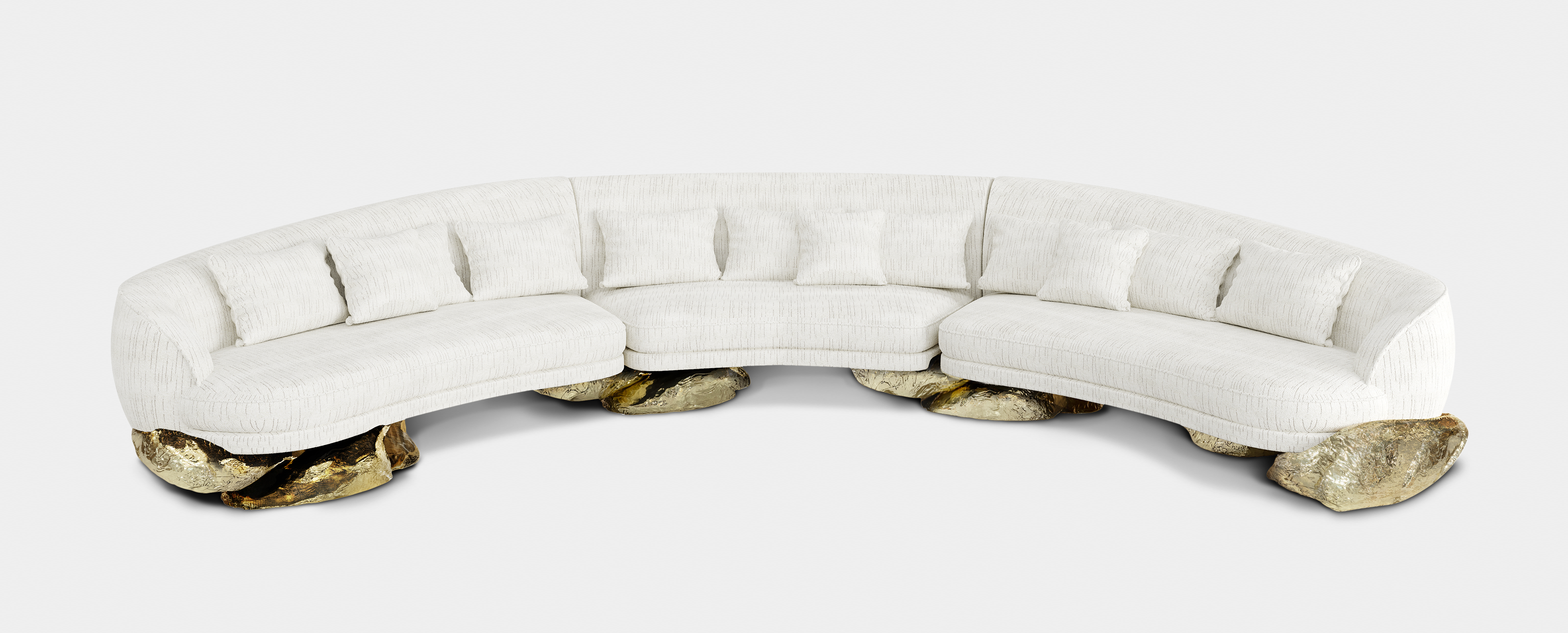 Curved sofa