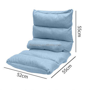 Chaise de Sol Tatami pour <span class=keywords><strong>Lit</strong></span> Pliant et Réglable, <span class=keywords><strong>Canapé</strong></span> Inclinable avec Support de Dos - Product Image 1