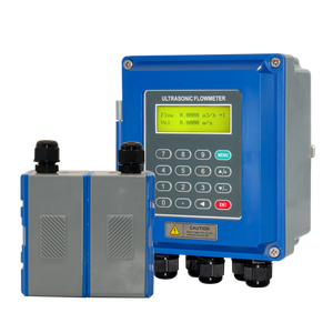 เครื่องวัดการไหลของท่อสแตนเลส UPVC RS485 4-20mA เครื่องวัดการไหลแบบอัลตราโซนิกแบบติดผนัง - Product Image 6