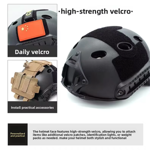 CS Game <span class=keywords><strong>Standard</strong></span> רכיבה על אופניים ספורט בחוץ ציוד מגן בטיחות FAST טקטי ABS קסדת מצחייה ללא חריצים 6 נקודות השעיה - Product Image 6