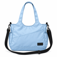 Sac fourre-tout en nylon grande capacité personnalisé pour le travail, les voyages et l'usage quotidien avec bandoulière et plusieurs poches