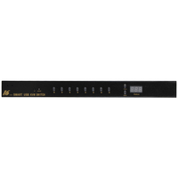 Commutateur KVM VGA 16 ports VCOM, commutateur de clavier, souris et vidéo USB, console pour 16 ordinateurs connectés à 1 moniteur