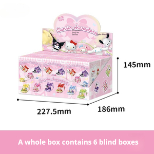 Bán Buôn Sanrios Mù Hộp Xây Dựng Khối Thiết Lập Ngôi Sao Mong Muốn Loạt <span class=keywords><strong>Kitty</strong></span> Kuromi cinnamoroll Giai Điệu của Tôi Sưu Tập Đồ Chơi - Product Image 5