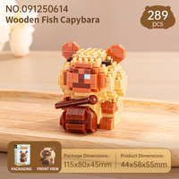 Ensemble de mini-blocs de construction personnalisés OEM Capybara, jouets en briques de diamant DIY, modèle de décoration de bureau, fabricant
