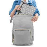 Bolsa de Pañales Portátil Ecológica, Plegable, de Poliéster, Cambiador de Bebé Personalizado, en Oferta