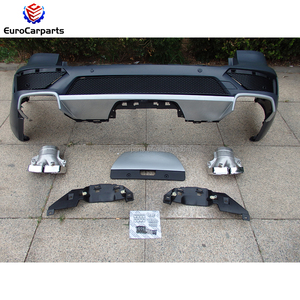 Kits de carrocería ML63 aptos para ML clase W166 estilo ML350 450 550 parachoques de coche puntas de escape conductos de guardabarros accesorios de coche Auto <span class=keywords><strong>Tuning</strong></span> Cars - Product Image 4