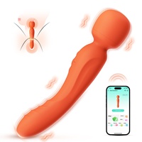 Karottenförmiger Doppelendiger Vibrator für Frauen mit Doppelspitze für Klitoris- und G-Punkt-Stimulation, Wiederaufladbar, Wasserdicht, Erwachsenen-Spielzeug