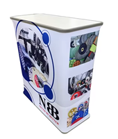 Stand d'exposition pop-up lumineux, tout neuf, en aluminium durable, portable