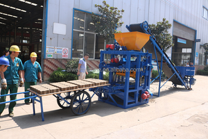 Máquina <span class=keywords><strong>de</strong></span> hormigón <span class=keywords><strong>de</strong></span> ladrillo entrelazado semiautomática, fabricación <span class=keywords><strong>de</strong></span> <span class=keywords><strong>ladrillos</strong></span> ecológicos, máquina <span class=keywords><strong>de</strong></span> bloques pequeña <span class=keywords><strong>de</strong></span> fábrica, maquinaria <span class=keywords><strong>de</strong></span> África, 2017 - Product Image 4