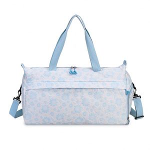 Wholesales Factory Custom Logo Print Women's Fitness Sports Duffel Gym <b>Bags</b> for Women Men <b>Travel</b> <b>Bag</b> With Adjustable Strap - Product Image 4