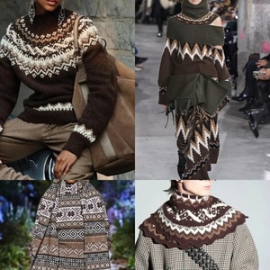 Maglione in Jacquard personalizzato OEM & ODM islandese - Product Image 3