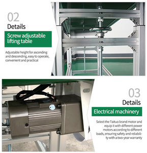 Yüksek kaliteli hafif endüstriyel kullanım genel amaçlı kauçuk konveyör bant uygun maliyetli dayanıklı malzeme taşıma bandı konveyör - Product Image 5