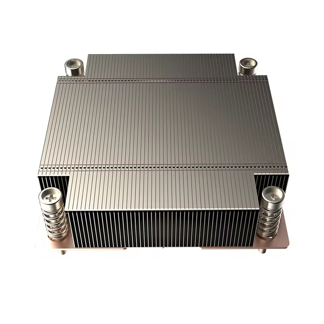 V11 Copper CPU Cooler Radiator 25.5mm Height Computer Case Cooling Fan 180W for LGA Intel 1700 Square Motherboard HTPC/ITX MINI