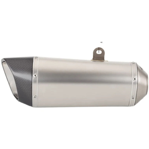 ท่อไอเสียรถจักรยานยนต์ขนาด 51 มม. ท่อใหญ่ 405 มม. สแตนเลส คาร์บอนไฟเบอร์ 600 ซีซี สำหรับ Yamaha R1 R6 R3 FZ1N FZ8N ER6N - Product Image 3