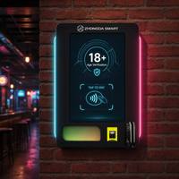 Distributeur de tabac mural compact pour petites entreprises, compatible SDK API, multi-paiements, mini