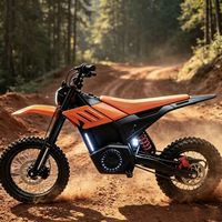 Nouvelle moto électrique tout-terrain pour enfants et adolescents, moto de cross-country pour la montagne et la forêt
