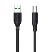 Câble d'imprimante VegGieg USB2.0 A vers B carré, haute vitesse, blindage multiple, transmission stable pour imprimante, scanner, MIDI, piano