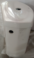 WC à deux pièces bon marché pour l'Afrique, avec chasse d'eau latérale Parma de 250 mm, pour le marché du Bénin, de Cotonou et du Mali