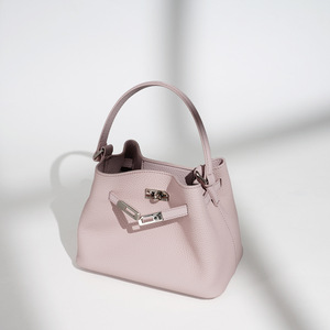 2026 Winter 2025 Stylish Fashion Niche Genuine Leather <strong>Bucket</strong> <strong>Bag</strong> <strong>Handbag</strong> Mother <strong>Bag</strong> Retro All-match Crossbody <strong>Bag</strong> - Product Image 2