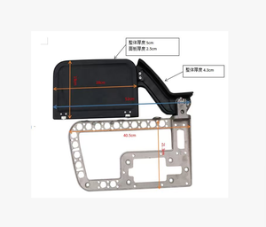 <span class=keywords><strong>Table</strong></span> pliante populaire pour accoudoir de siège de <span class=keywords><strong>camping</strong></span>-<span class=keywords><strong>car</strong></span>, design <span class=keywords><strong>pliable</strong></span> dissimulé intégré au siège pour siège de van de luxe - Product Image 4