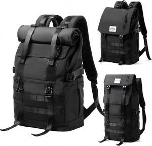 Free Sample Tarpaulin Dry Bag Waterproof Usb Pack Backpackf <b>Roll</b> <b>Top</b> Laptop <b>Backpack</b> - Product Image 5