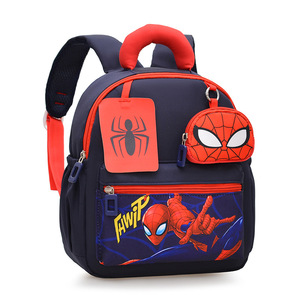 <span class=keywords><strong>Zaino</strong></span> per Bambini Spider-Man dei Cartoni Animati, Traspirante e Resistente all'Usura, in Tessuto Oxford, a Doppia Spalla, per <span class=keywords><strong>Asilo</strong></span> - Product Image 1