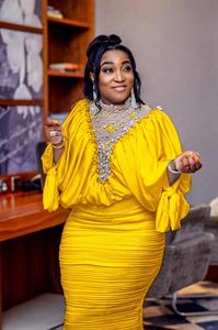 Robe de soirée longue élégante sexy pour femmes, robe longue moulante à gros seins, 2023 - Product Image 5