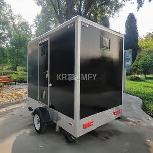 Toilettes mobiles de luxe durables à 2 postes pour événements, conteneurs sanitaires portables pour l'extérieur - Product Image 5