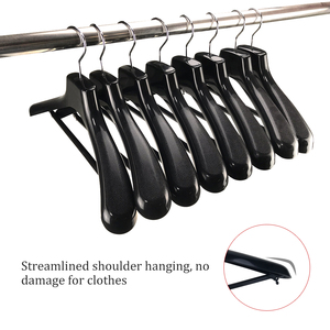 Bán buôn Heavy-Duty áo nhựa hiển thị móc cho nam giới của ướt phù hợp với linh hoạt cho quần áo tổ chức vai rộng móc - Product Image 5