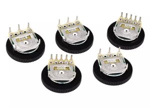 Potenciómetro de rueda de pulgar Bonens Manufacturer R1001 de 16*6mm con interruptor, 500-1M, 20% de tolerancia, <span class=keywords><strong>control</strong></span> de volumen de audio estéreo - Product Image 4