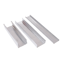Profilé en acier galvanisé, plafond de Suspension en métal, canal de fourrure Omega pour gypse