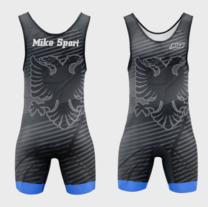 Топ сублимированный индивидуальный дизайн борцовские майки профессиональная дышащая Молодежная борцовская одежда - Product Image 5