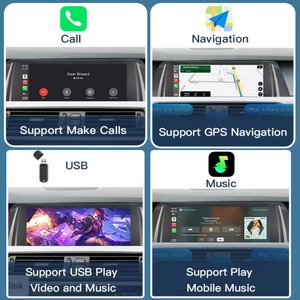Pantalla <span class=keywords><strong>Multimedia</strong></span> de 10,25 "para BMW 5 Series F10 F11 2011-2017 CIC NBT Pantalla táctil Inalámbrica Carplay Linux - Product Image 5