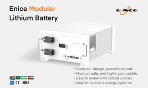 แบตเตอรี่ลิเธียมเหล็กฟอสเฟต E-NICE 16Kwh 314ah สำหรับการจัดเก็บพลังงานในบ้านการเชื่อมต่อกริดไฮบริด - Product Image 4