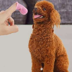 Cepillo de <span class=keywords><strong>Dientes</strong></span> para Perro, Cepillo de Silicona para Dedos de Mascotas, Limpieza de <span class=keywords><strong>Dientes</strong></span> de Perro, Color OEM, con Almacenamiento, Productos para Mascotas - Product Image 2