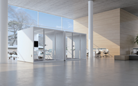Cabine insonorisée amovible du fabricant Cabine de bureau acoustique et silencieuse pour la vie privée dans les ateliers Écoles Immeubles de bureaux