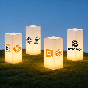 Lampu Kubus LED Modern Plastik Portabel Isi Ulang dengan Remote Control Tahan Air IP65 16-Warna Mini Personal untuk Hotel Luar Ruangan - Product Image 5