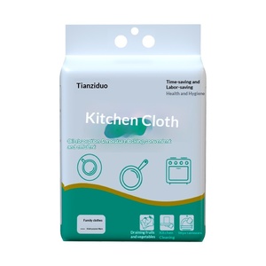 Tianziduo – Chiffon de nettoyage jetable en tissu non tissé épaissi, double usage (humide et sec), à suspendre, pour cuisine - Product Image 1
