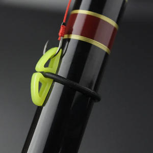 ห่วงเกี่ยวเบ็ดตกปลา ขนาดใหญ่ กลาง เล็ก 50 ชิ้นต่อแบบ สำหรับปลาในน้ำจืด อุปกรณ์เสริมสำหรับคันเบ็ดตกปลาชายฝั่ง - Product Image 1