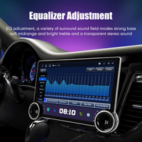 Autoradio GPS Android Universel 10,5 Pouces à Double Bouton Écran Diamant 2K avec Fonctions DSP Mirror Link et RGB