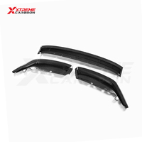 Lame de séparation avant en fibre de carbone sèche style CT V1 pour BMW G87 M2 Coupé, Pièces automobiles, Spoiler avant, Diffuseur de pare-chocs