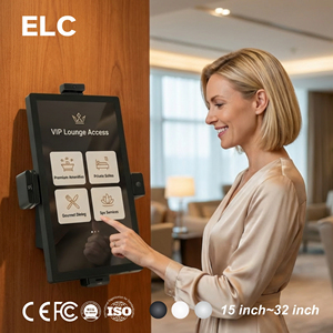 Kiosco de Pago de 24 Pulgadas para Montaje en Pared, Kiosco de Pago NFC para Hoteles, Dispensador de Tarjetas de Habitación, Interfaz para Colgar en la Pared, 280nit - Product Image 1