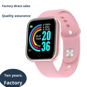 Reloj Inteligente <span class=keywords><strong>D20</strong></span> 2026, Pantalla TFT de 1.44 Pulgadas, Resistente al Agua IP68, Monitor de Salud, Pulsera de Fitness para Gimnasio, Monitor de Ritmo Cardíaco y Sueño - Product Image 2