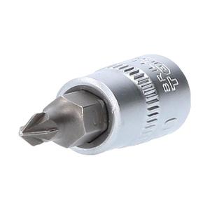 BRILLIANT TOOLS - BT020803 1/4 ''PZ Pozdriv bit socket - EAN 4042146774939 HAND SOCKETS 1/4" - Product Image 1