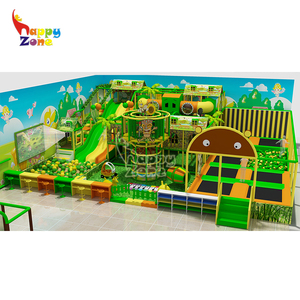 Giungla Tema Commerciale Indoor soft play Parco delle apparecchiature a terra per I Bambini Parco Giochi Al Coperto - Product Image 2
