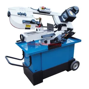 BS180G Multifunction miter band saw/ metal cutting sawing machine with 45 degree rotary blade