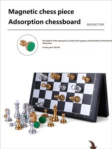 Juego de <span class=keywords><strong>Ajedrez</strong></span> Magnético Internacional Superior y Versátil, Tablero Plegable Portátil para el Desarrollo Cerebral de los Niños y la Unión Familiar - Product Image 5