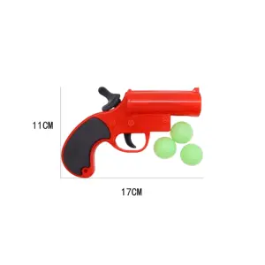 Сигнальный пистолет с GID шариками оружие файтинг игра стрельба пистолет для детей рекламная игрушка