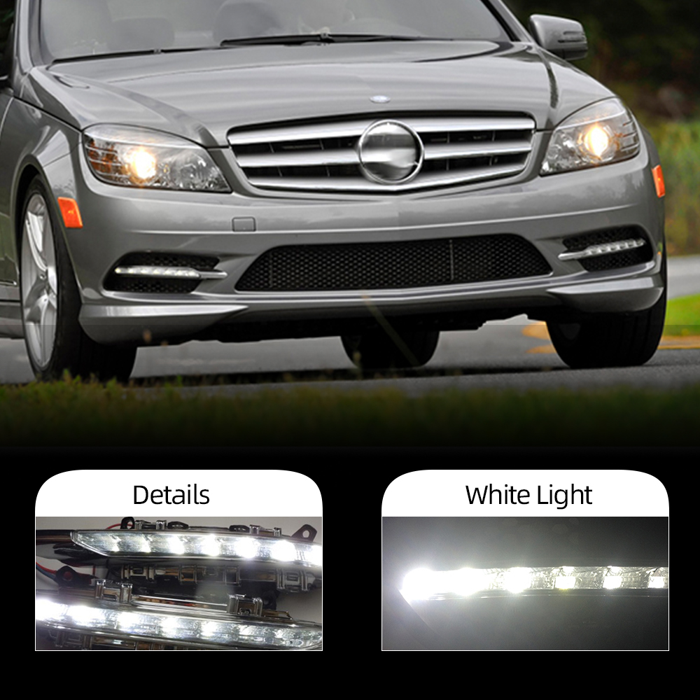 Mercedes C-Klasse Dagrijverlichtingen rechts voorraad