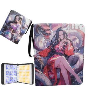 Un libro di carte di memoria con carte di gioco un pezzo Lufei Solon gioco di animazione secondaria PVC Card Bag - Product Image 5